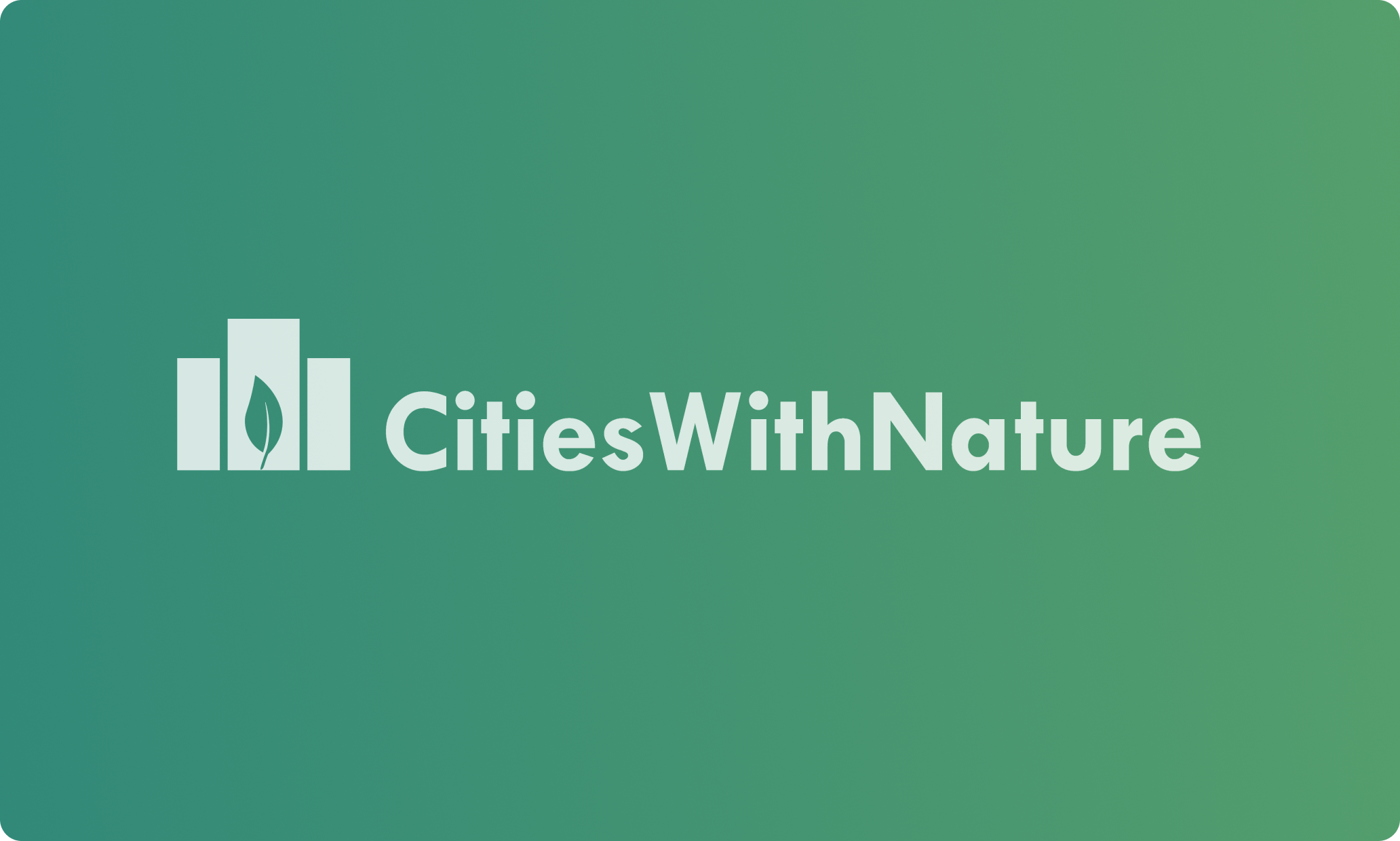 CitiesWithNature header image