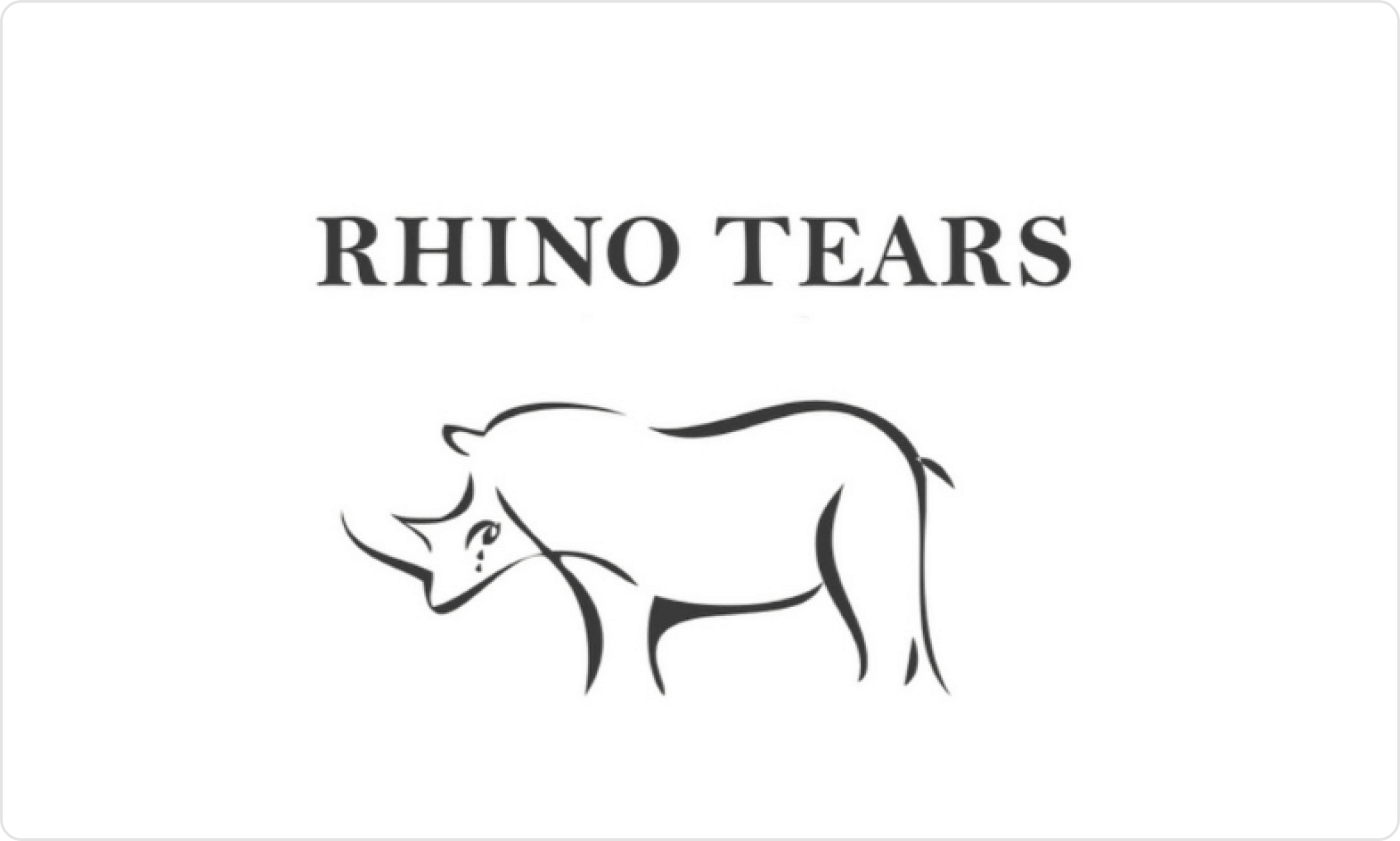 Rhino Tears Wine logo