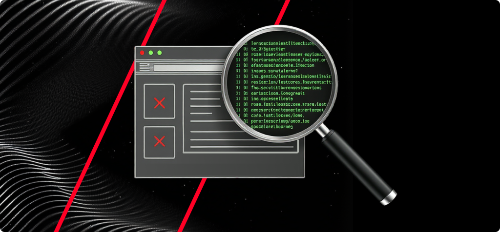 Developer debugging a website using browser developer tools and code inspection.